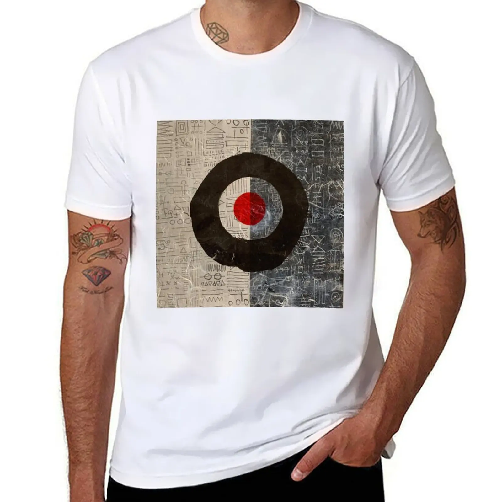 

busy bull’s eye T-Shirt man t shirt cotton t shirt man cotton T-Shirt