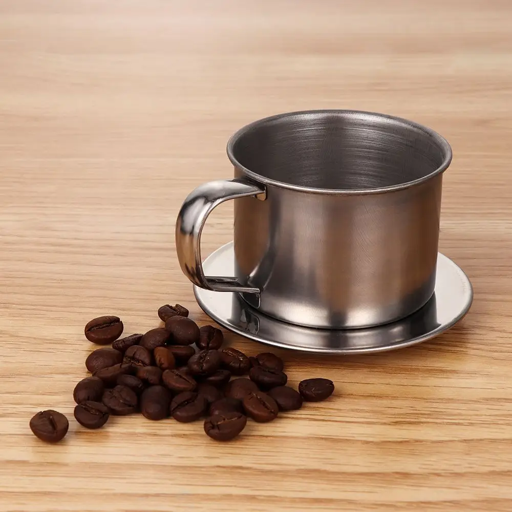 Tool Moka Pots Mug Cup Stainless Steel Drop Filter Vietnam Coffee Maker Infuser