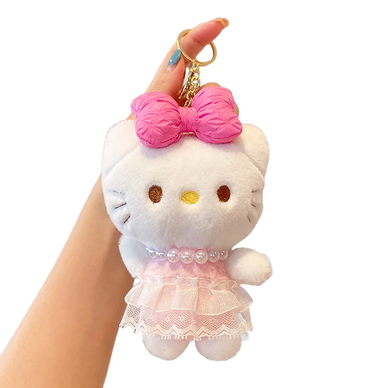 헬로 키티 가방 펜던트 키 펜던트 휴대폰 체인 카메라 펜던트 귀여운 장식 선물 산리오 만화 애니메이션 펜던트