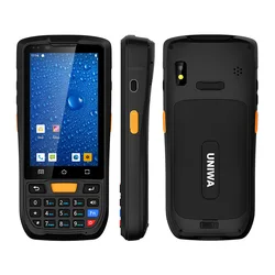 UNIWA HS001 IP67 Waterproof Smartphones Android 9.0 Mobile Phone 4300mAh NFC Cellphone Support UHF PSAM 2GB+16GB 8MP Pixels