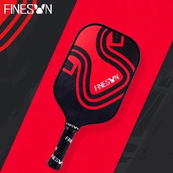 Finesun-Pickleball Pás Conjunto com Saco, USAPA Compatível, Fibra De Vidro Face Pickle Ball Paddle, Confortável, Punho Ergonômico