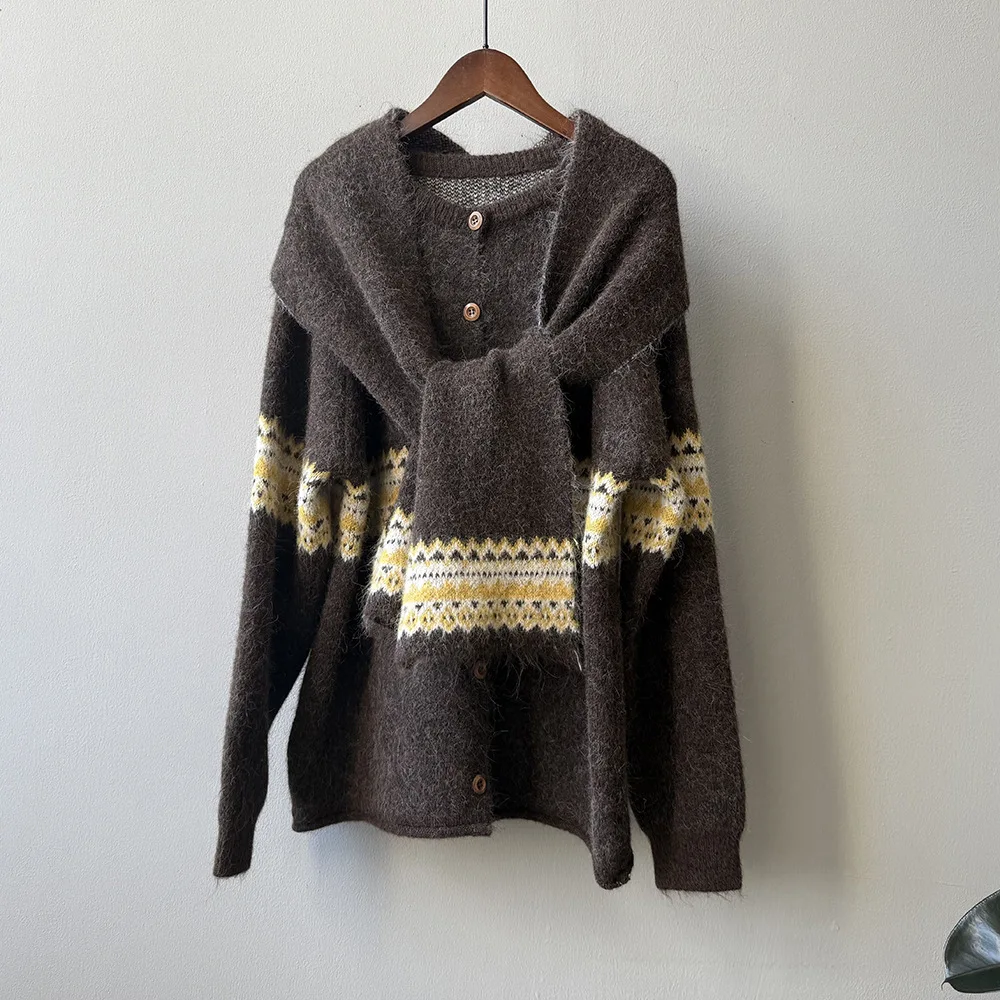 

O Neck Basic Sleeve Sweater Women 2025 Oversized Short Knitted Wool Pullover Female Casual Thick Warm Soft Tops