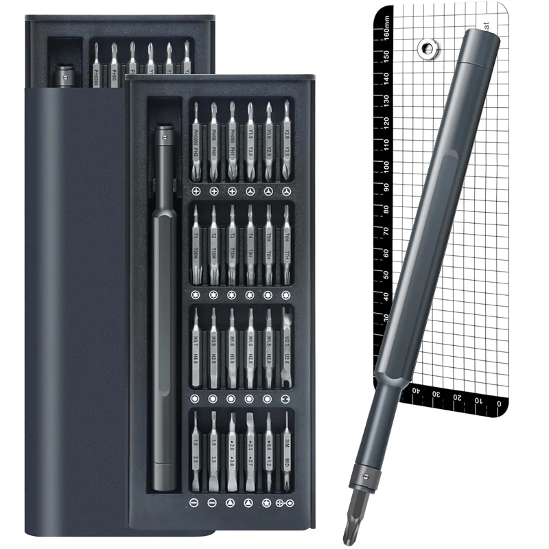 Zestaw wkrętaków magnetycznych 49 w 1. Zestaw wkrętaków precyzyjnych. Elektroniczny zestaw narzędzi do naprawy laptopa iPhone. Komputer PS5 Xbox Macbook