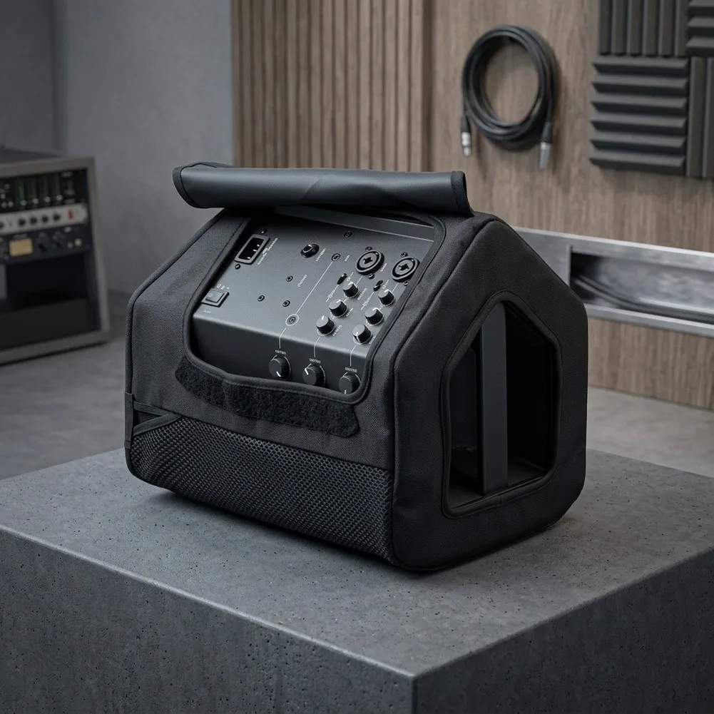 Speaker Cover for Bose S1 for Pro Portable Speaker - Dustproof Nylon Protective Case with Side Opening and Sound-Transmitting