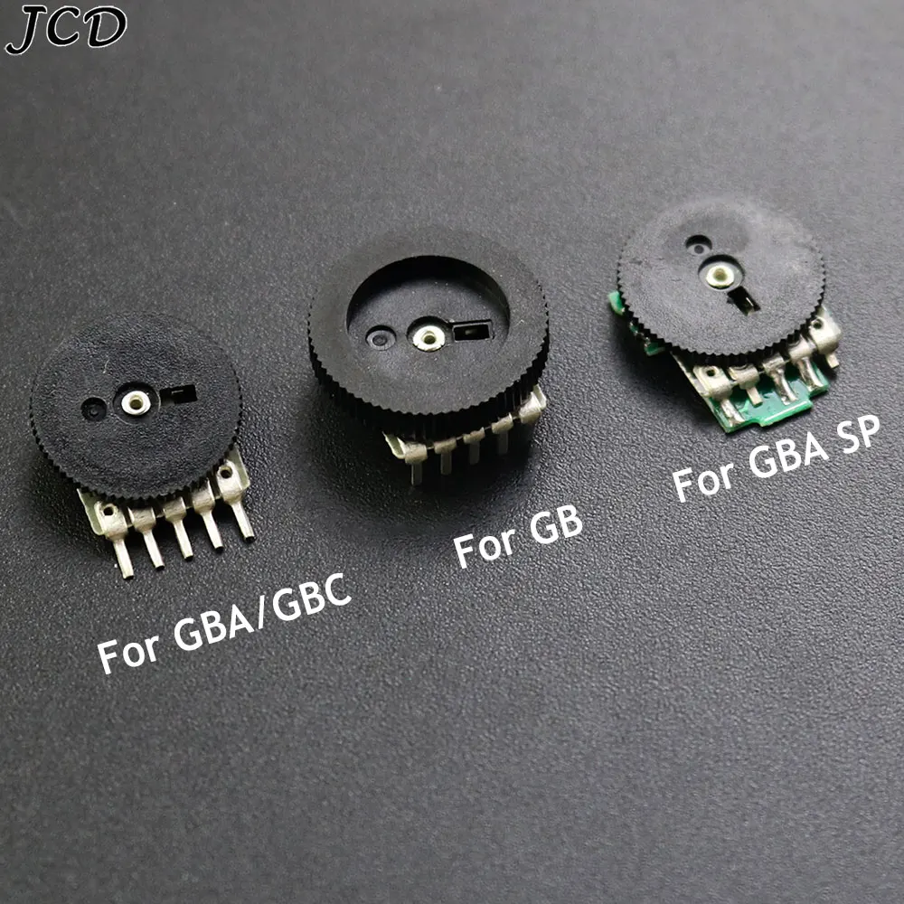 JCD 1Piece Replacement Volume Switch For Game Boy GB GBA GBC GBA SP Motherboard Potentiometer