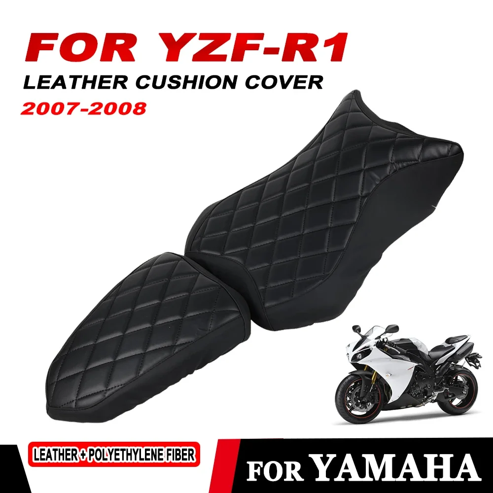 

Seat Cover Cushion For YAMAHA YZFR1 YZF R1 2007 2008 YZF-R1 Motorcycle Accessories Thermal Insulation Protector Guard Leather
