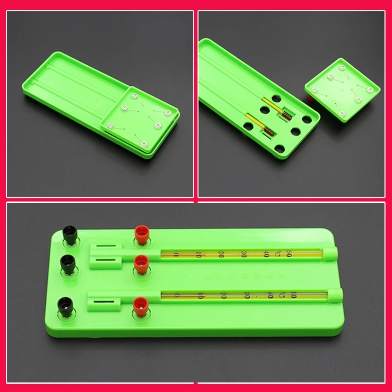 อุปกรณ์ประกอบฉากสาธิตการทดลองไฟฟ้าสำหรับเด็ก นักเรียนวงจรพื้นฐานการเรียนรู้เอดส์สำหรับการสอนฟิสิกส์ Dropship