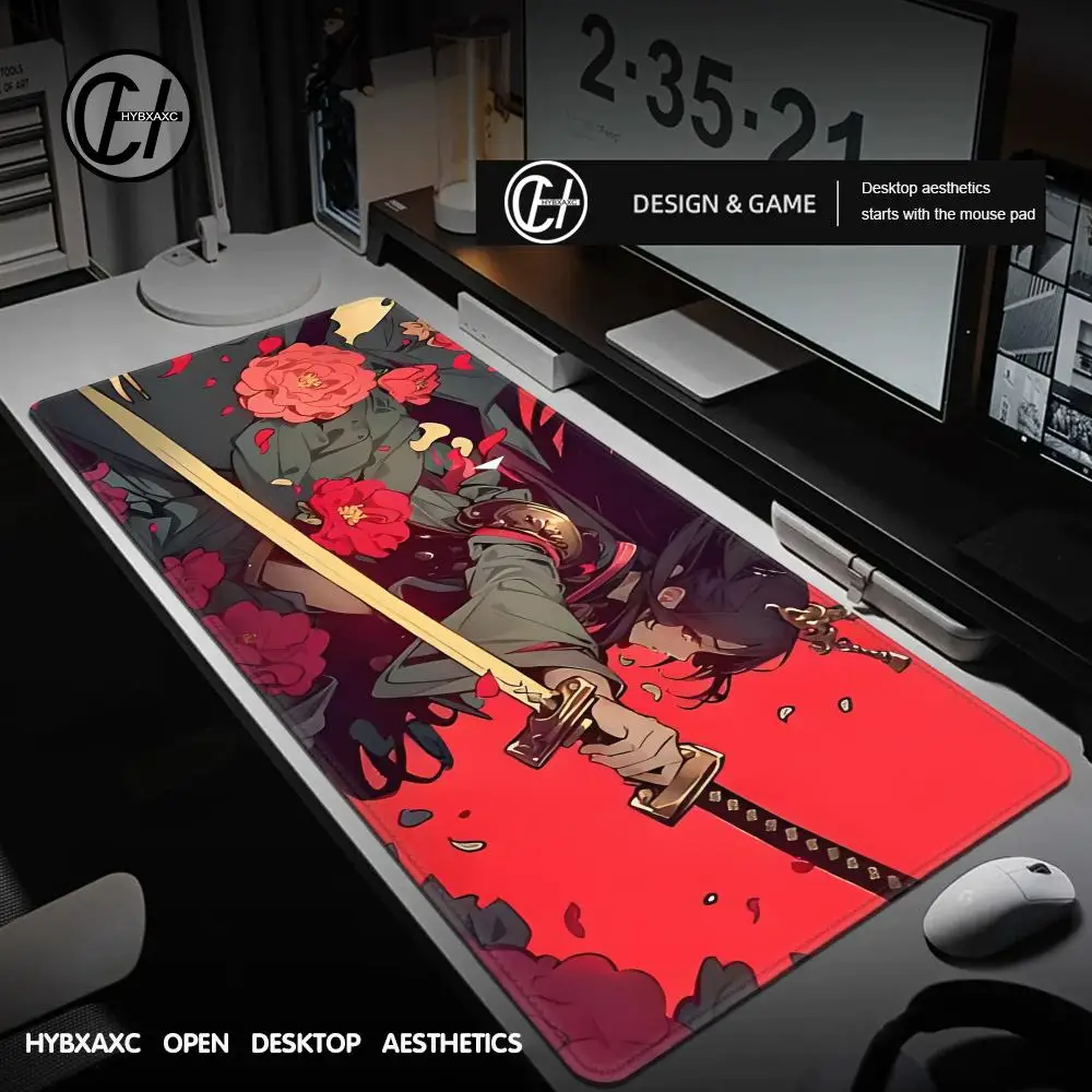 

Demon Slayer Mouse Pad Gaming Laptops Keyboard Mat Deskmat Pc Accessories Desk Protector Mousepad Gamer Mats Anime Mause Pads