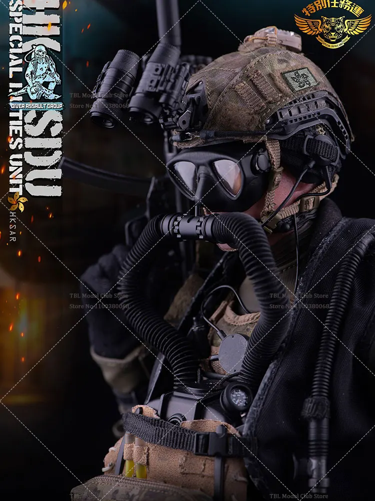 Soldierstory SS131/SS132 1/6 Male Soldier Water Ghost Team Hong Kong Special Task Force Full Set 12inch  Action Figure Doll