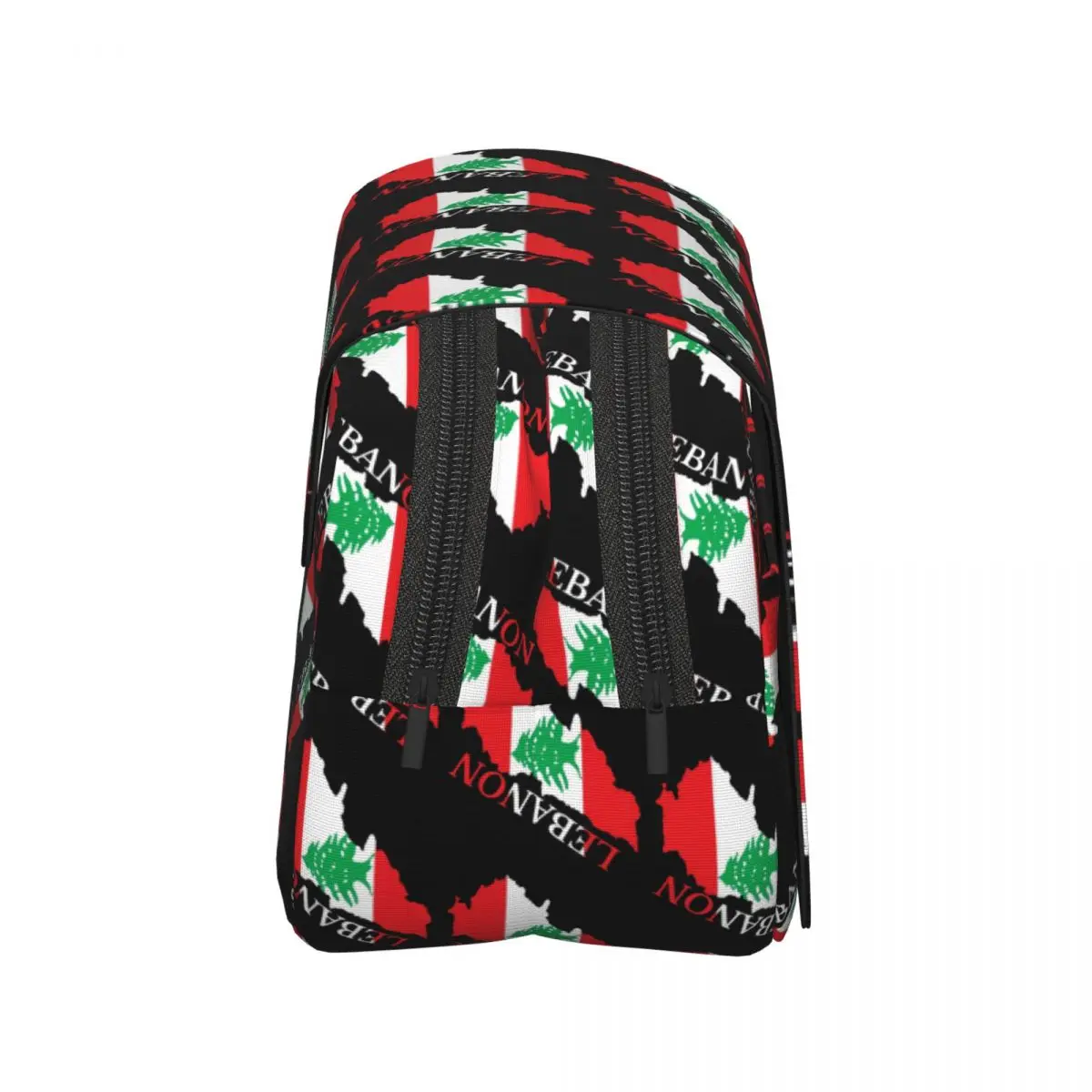 Lebanon Flag Map Pencil Case Pen Holder Hard Shell Leather Large Storage Pen Box Pencil Bag for Students School