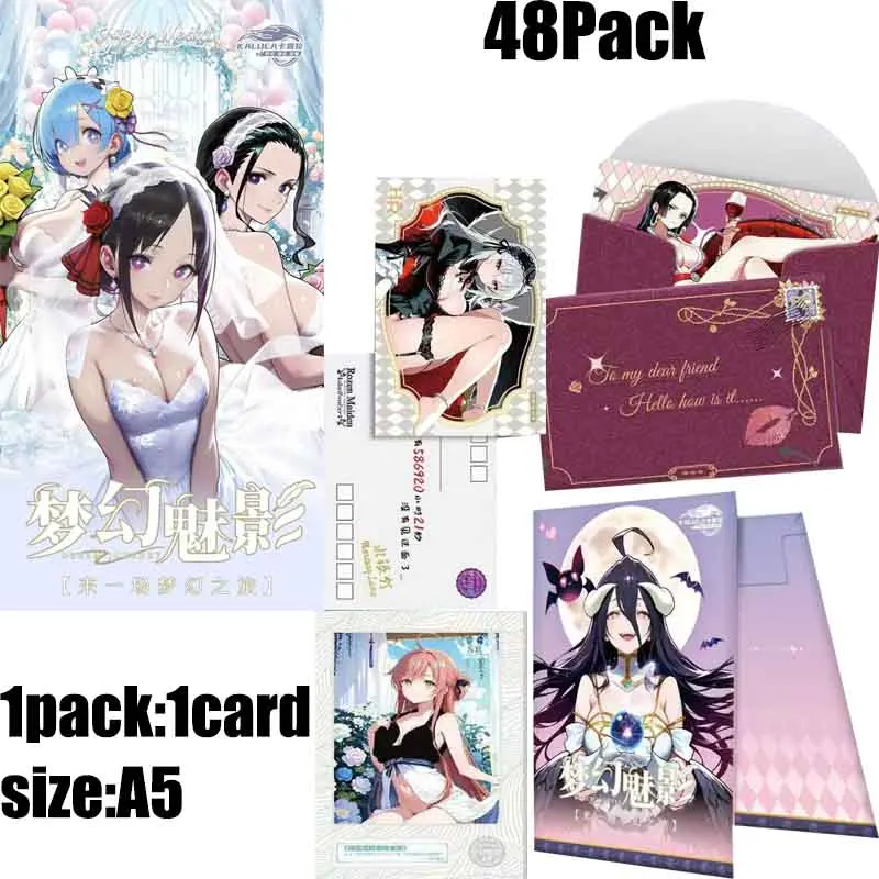 

Goddess Story Booster Box Case A5 Beautiful Girl Cards Wholesale Party Games Adult Collection