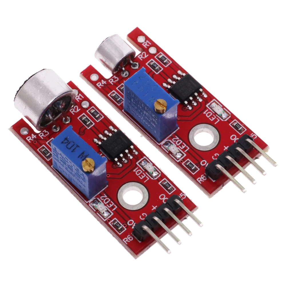 KY-038 KY-037 New 4pin Voice Sound Detection Sensor Module Microphone Transmitter Smart Robot Car For arduino DIY Kit KY038