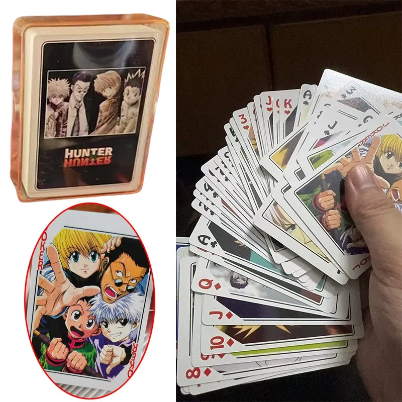 Hunter X Hunter Gon Cute Poker Anime Character Board Game Children's Poker Desktop Game Party Magic Prop Toy Card Series Gift