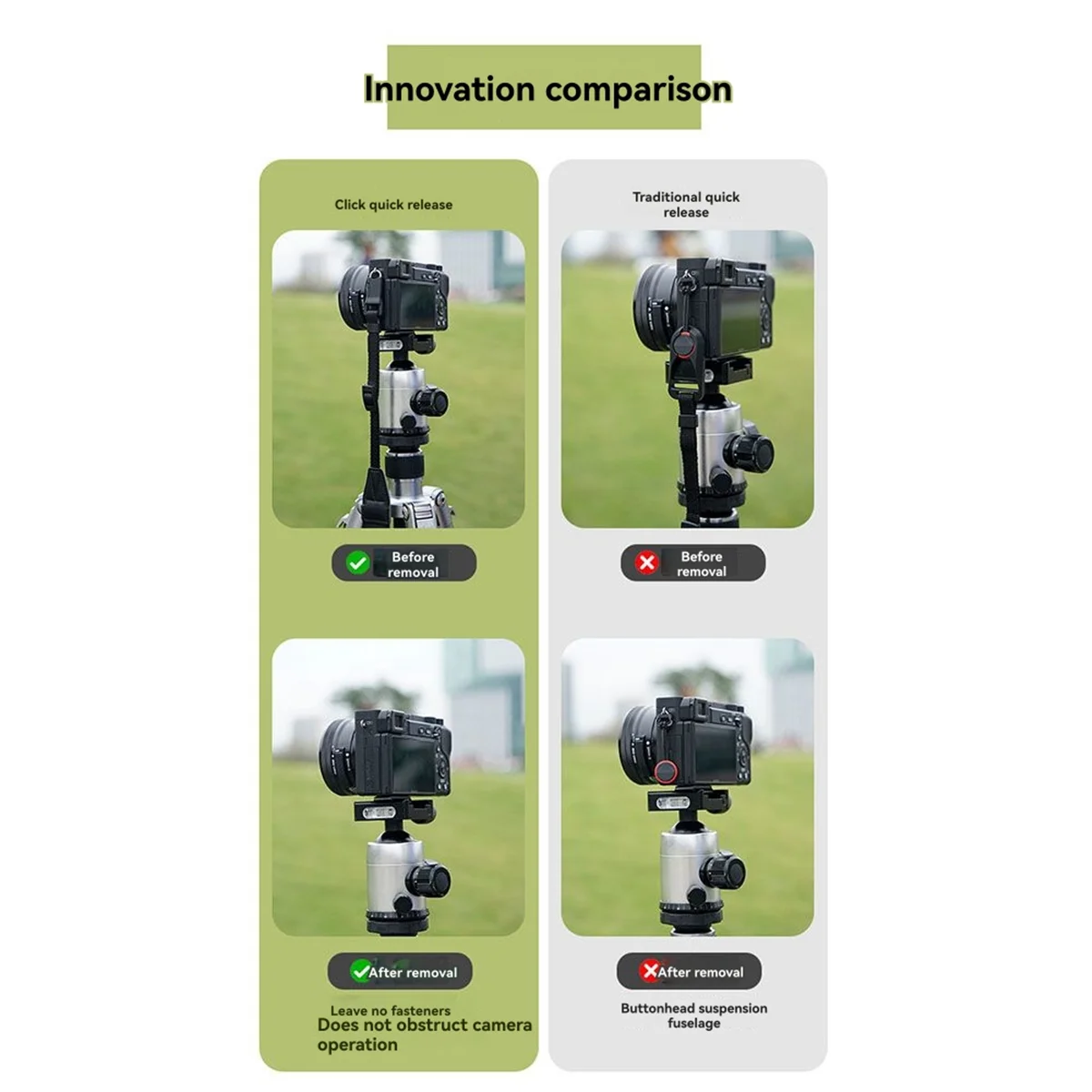 موصل كاميرا سريع التحرير بإبزيم حزام الكتف والرقبة لهاتف Sony Fujifilm SLR Nikon