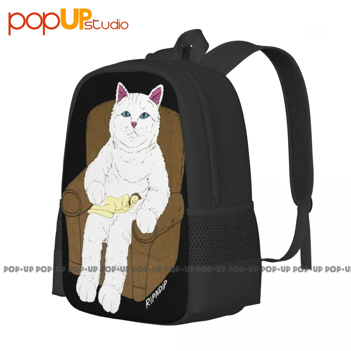 Rip Cat Dip Nap Time Backpack Large Capacity Cute Training Gymnast Bag Clothes Backpacks