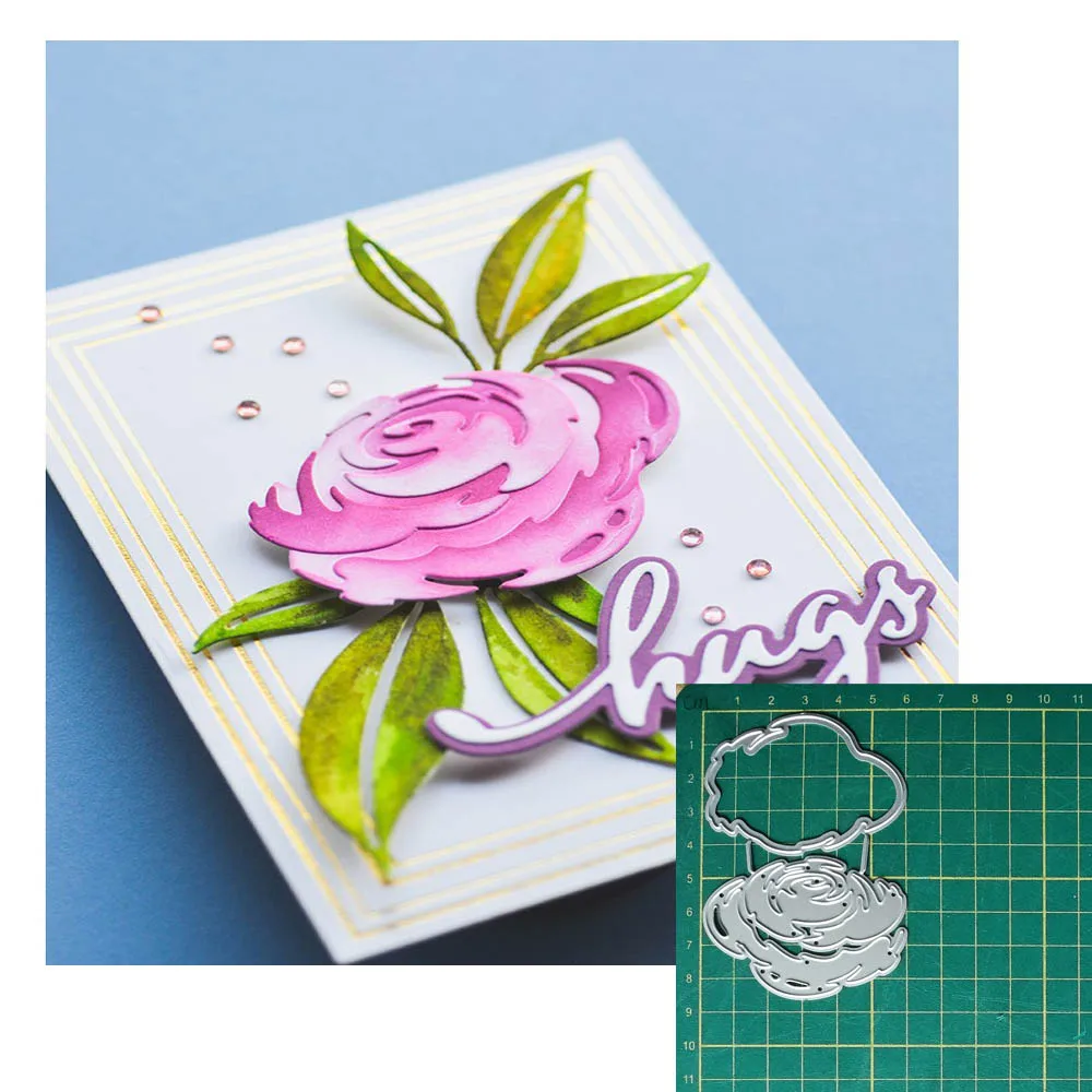 

Flowers Metal Cutting Die Scrapbooking DIY Embossed decorate Paper Card Album Craft Template