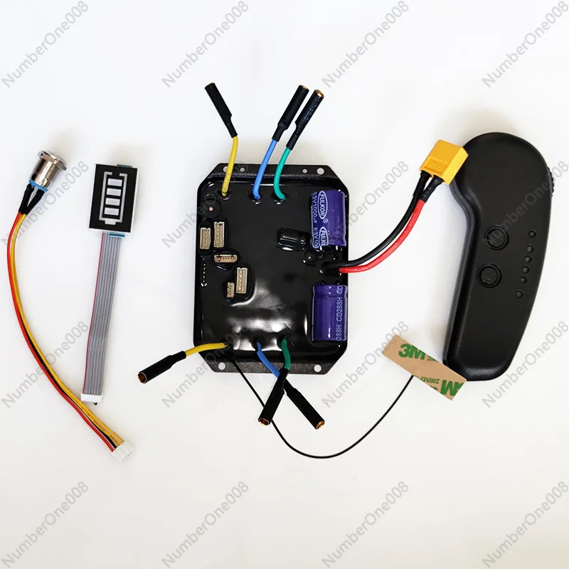 

Electric Four-Wheeled Skateboard Controller