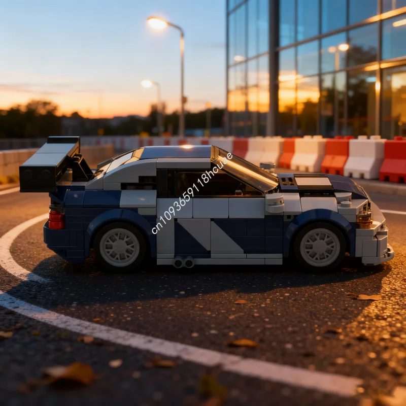 

360pcs MOC BMWedd GTRs Need Speed Most Wanted No Model Building Blocks Construction Christmas Gift DIY Toy Idea Kids Birthday