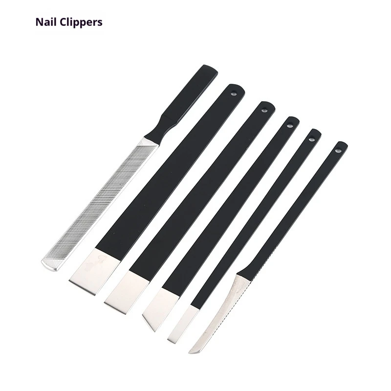 1 Set Edelstahl Pediküre Werkzeuge Fußpflege Kit Trimmen Dead Skin Remover Nagel Schneider Tragbare Reise Größe Pediküre