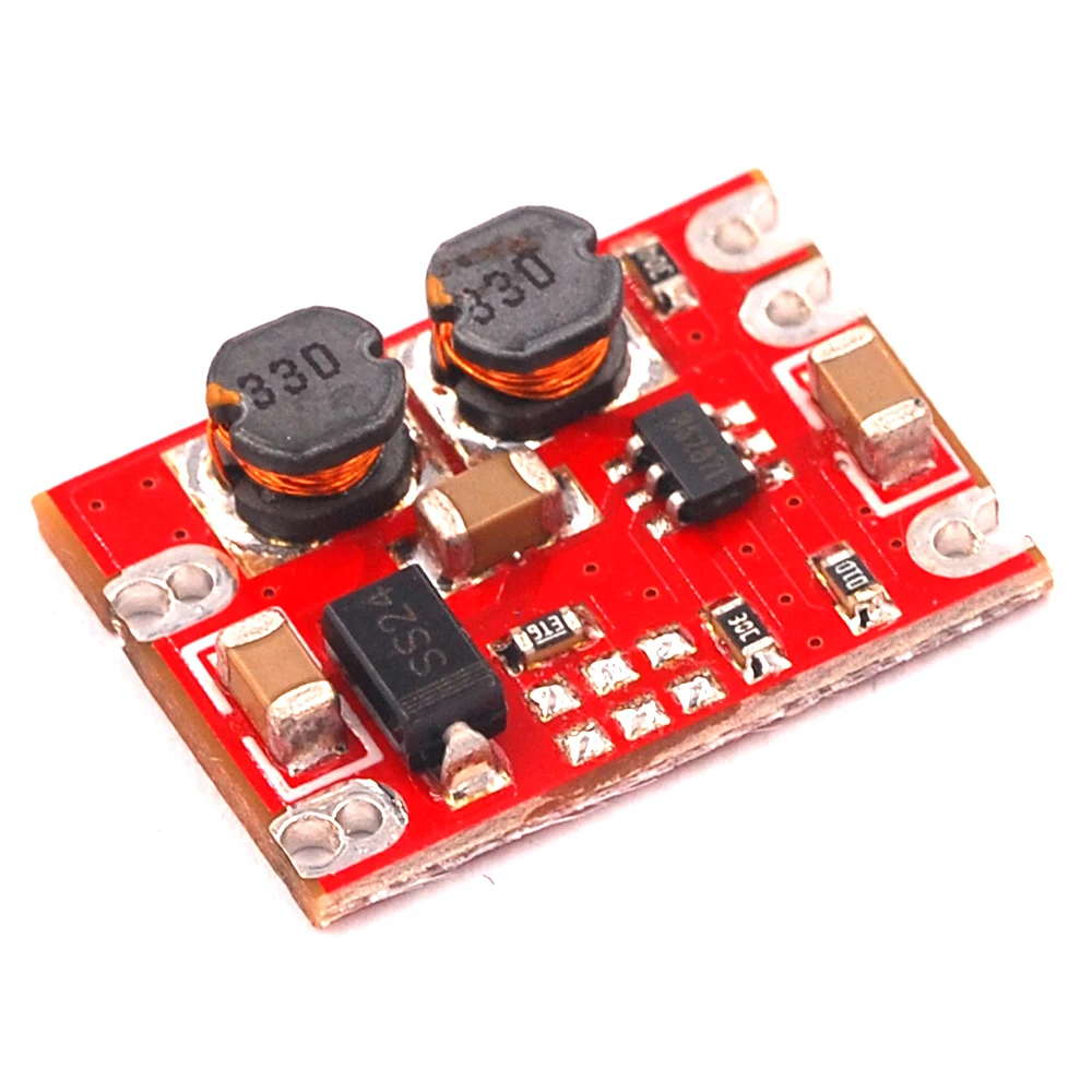 DC-DC Automatyczny moduł zasilania Buck Boost 3V-15V do 5V 2.5V-15V do 3.3V Step Up and Down Board Electronic DIY PCB
