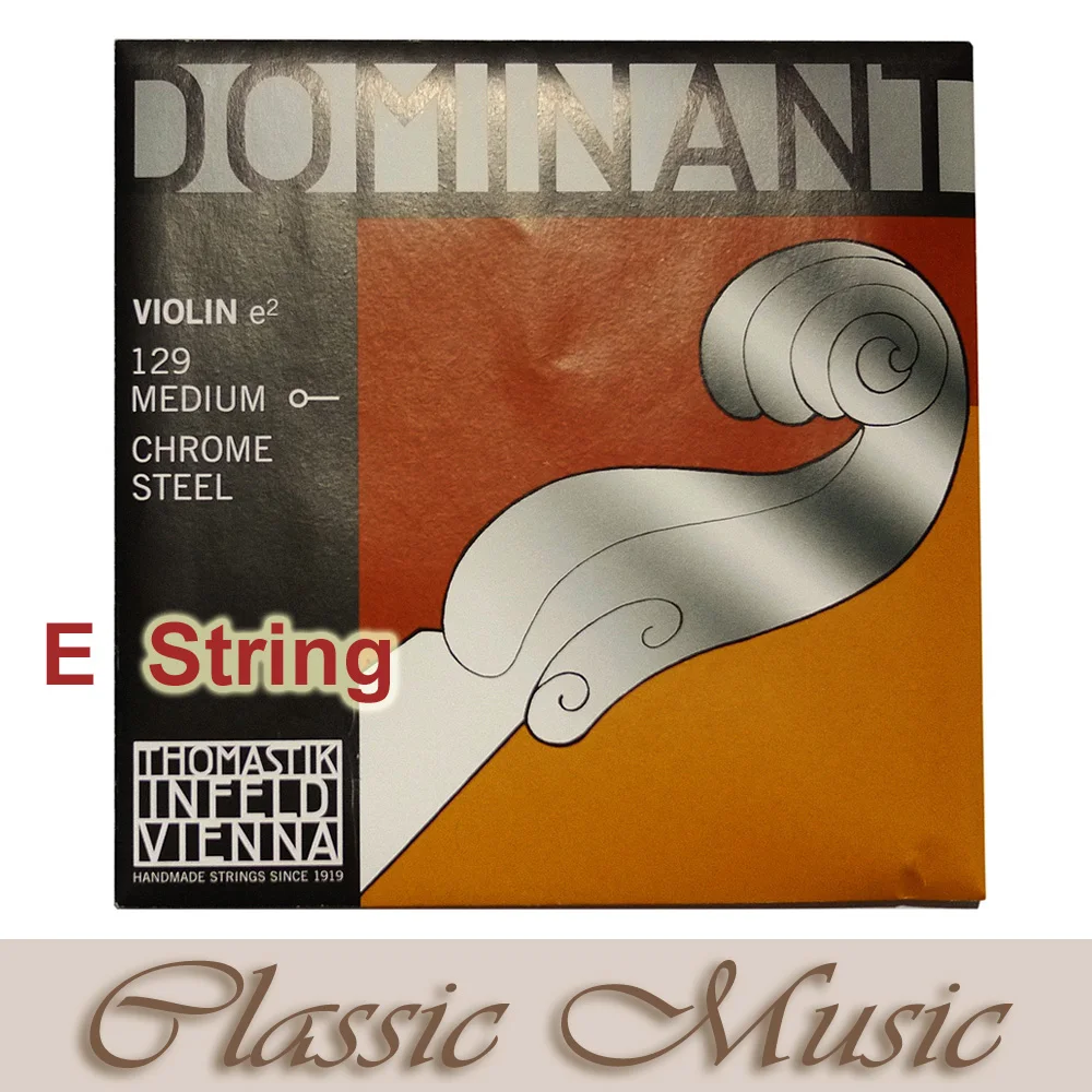 OriginalThomastik Dominant 135B Violin Strings Full Set 4/4 Medium.Free shipping,