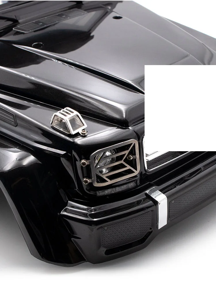 KYX simulation model car TraxxasTRX-4G500 car shell aluminum alloy lampshade headlight protective cover 1 pair