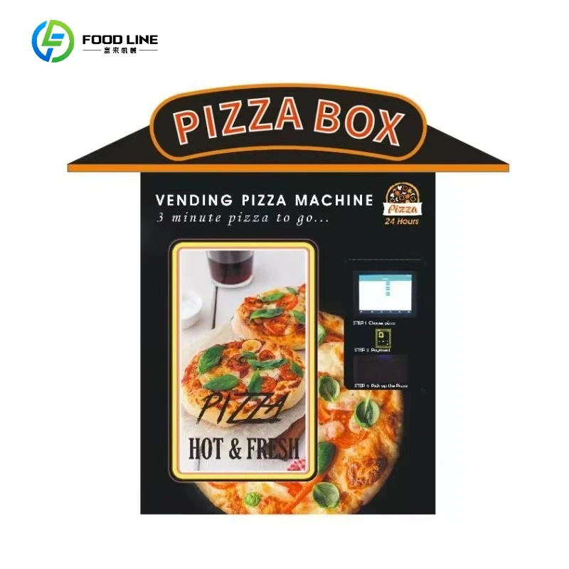 Máquina Automática para Pizza, Dispensador Automático de Pizza y Sándwiches, Máquina Expendedora de Pizza Personalizada