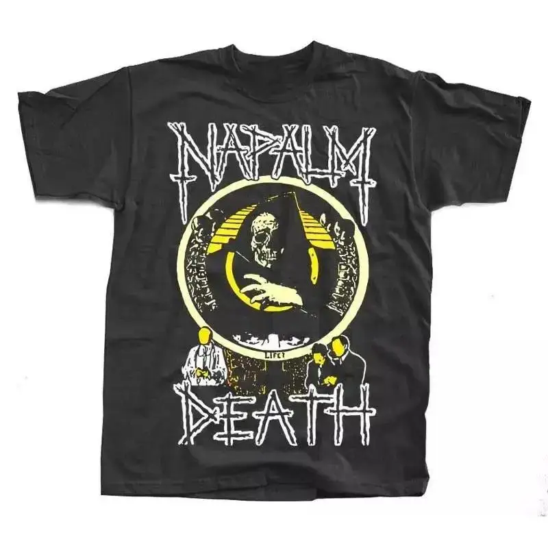 Napalm Death Live Corruption BLACk T Shirt Full Size S-5XL