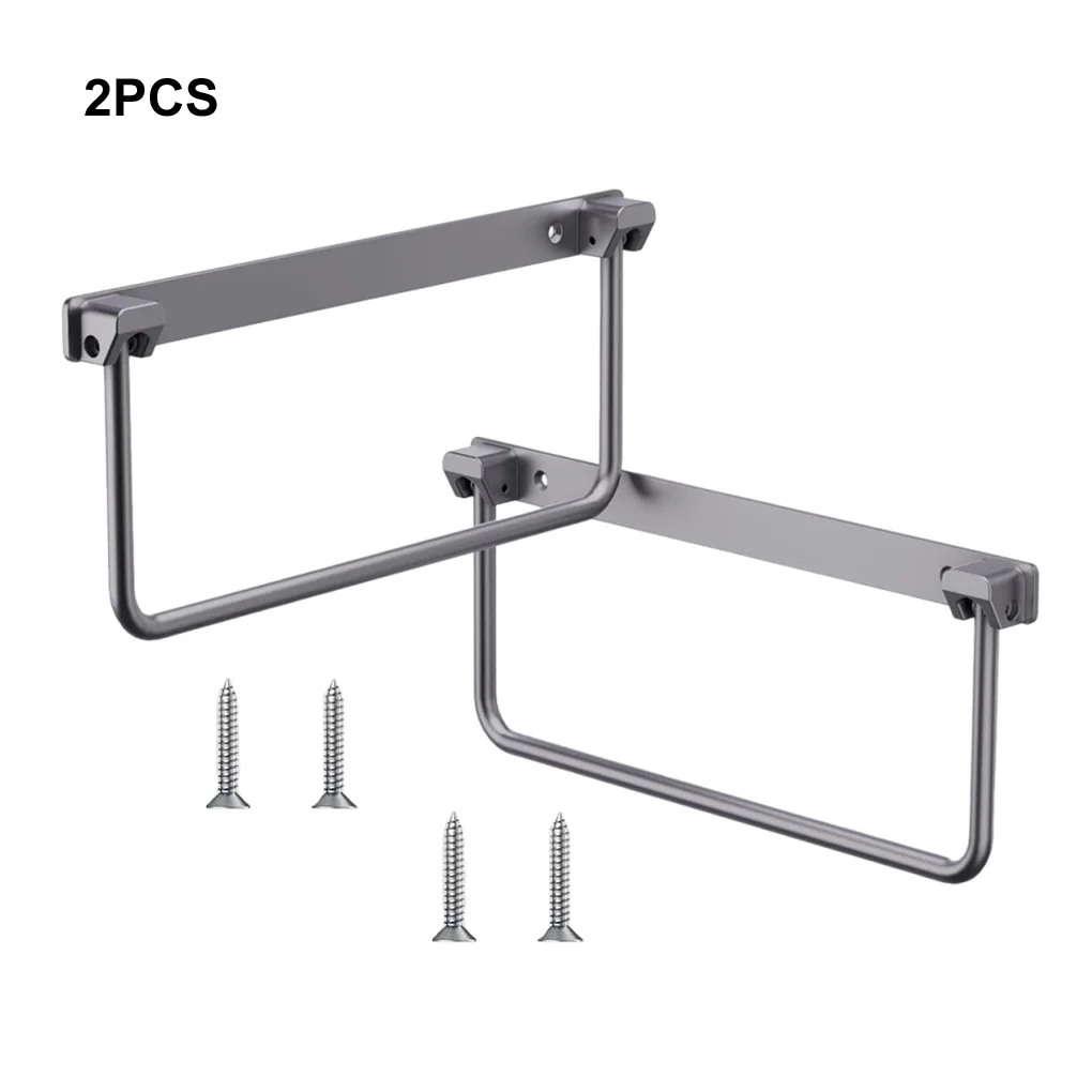 2x رف أحذية RV قابل للطي 2 حزمة تخزين مثبتة على الحائط لتوفير مساحة معلقة للتخييم