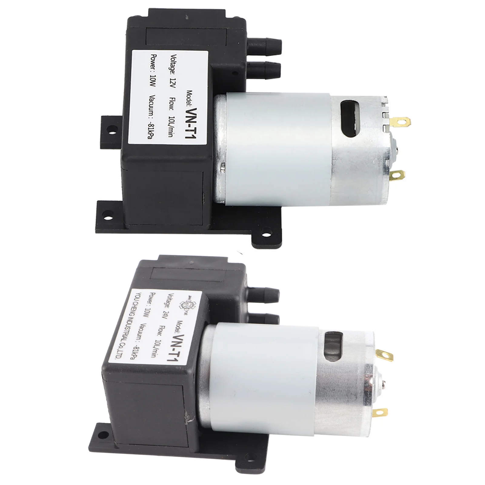 Bomba acessório industrial bomba vn t1 bomba de vácuo peças mecânicas baixo ruído acessório industrial mini bomba de vácuo