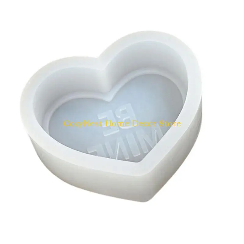 92MF Форма сердца Силиконы формы свечей