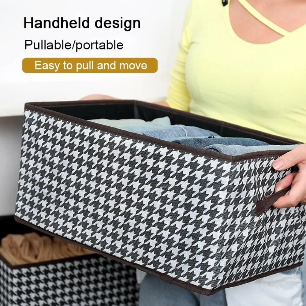 1/3 Stück Stoff-Aufbewahrungsbox, Faltbarer Kleiderschrank-Organizer, Aufbewahrungskorb für Kleidung zu Hause, Haushaltsbedarf