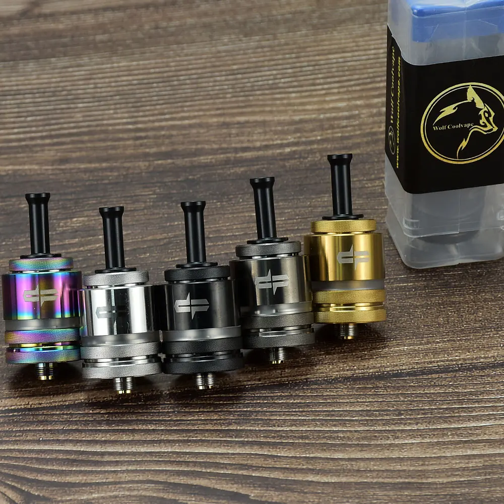 صفارة الإنذار MTL RTA V4 22 مللي متر Vape rta خزان رذاذ mtl 2 مللي خزان vape قابل لإعادة البناء rta Topfilling ملف واحد خزان mtl vs kayfun x rta