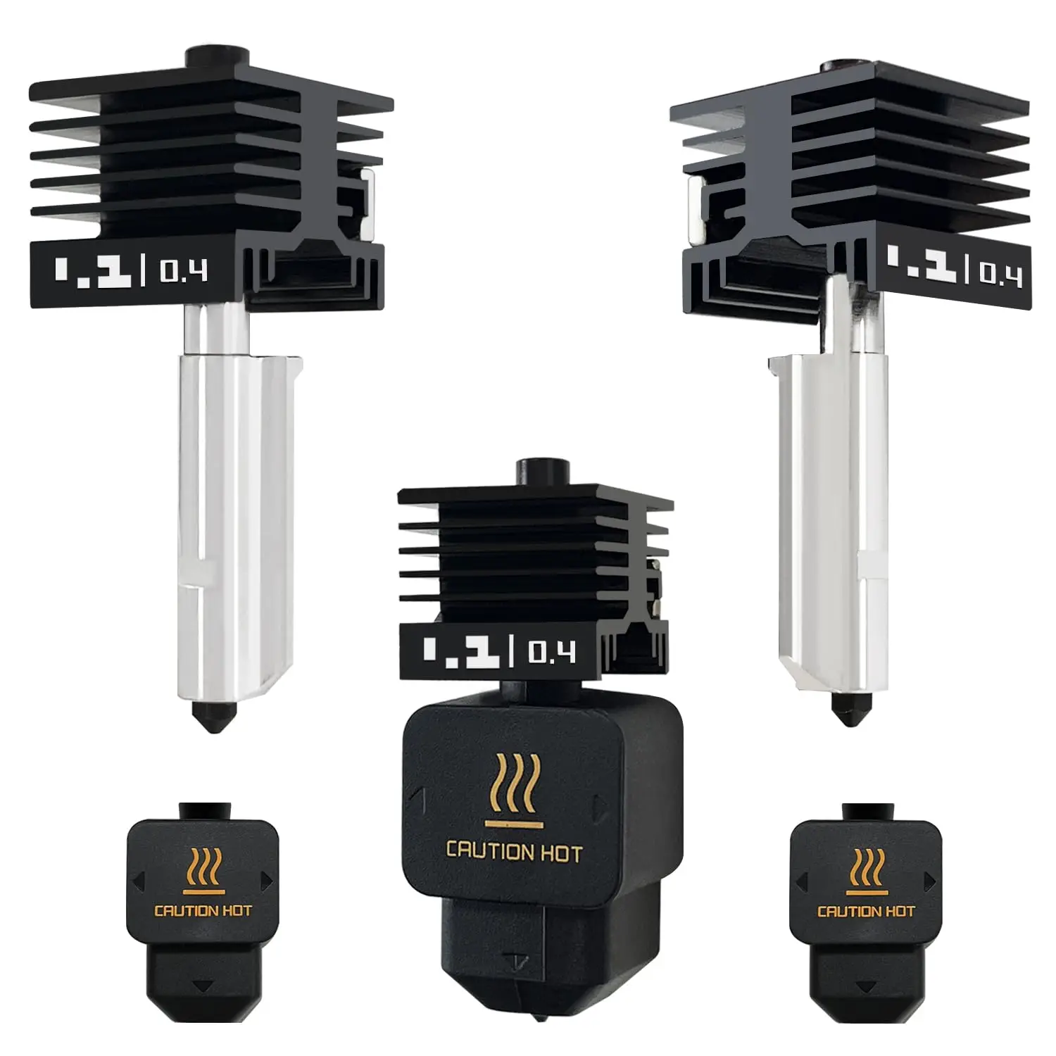 

High Flow For Bambu Lab H2D/H2S P2S Hotend 0.4MM 0.6 0.8 High Quality Fast Printing Upgrade Quick Swap P2S Nozzle Assembly