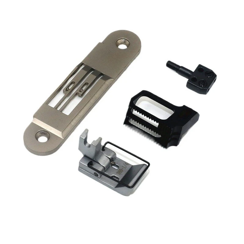 

380 двойная игла, двойная цепная стежка, набор стежков, машина для стежков, игольчатый замок, нижняя часть цепи, прижимная лапка