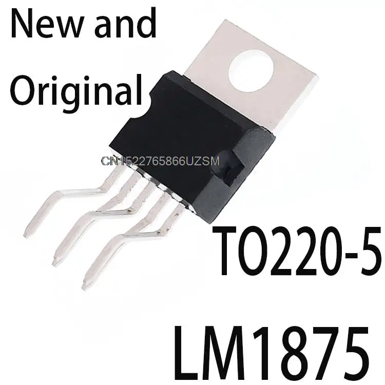 10PCS New and Original LM1875T TO220-5 TO220 20W D1875 Audio Power Amplifier new and original LM1875 CD1875