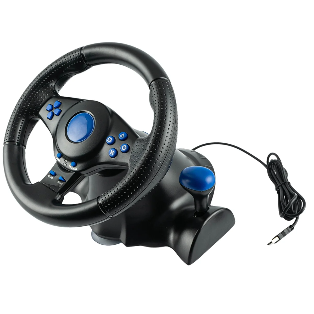 

7-In-1 Racing Game Steering Wheel Grip for Switch/Xbox 360/Xbox One/PC/PS4/PS3/Android Game Steering Wheel-ABRJ