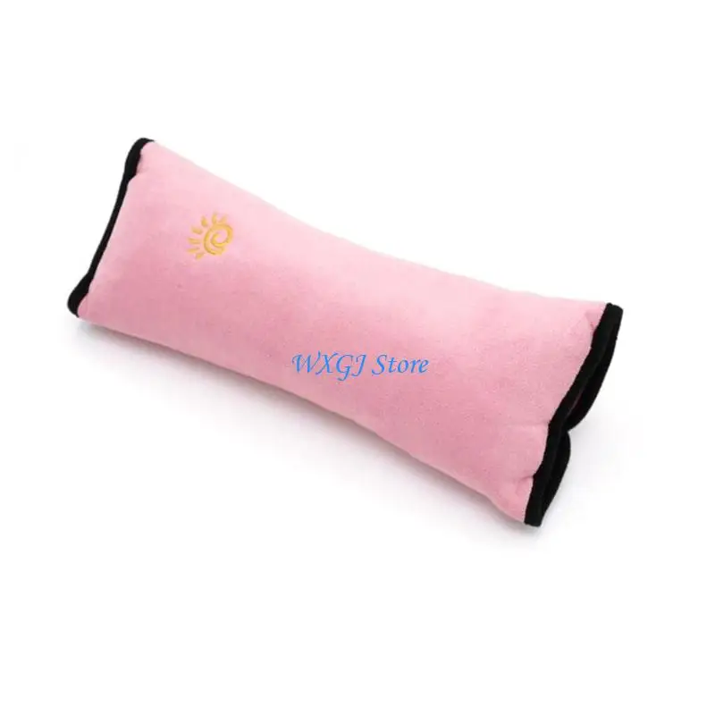 

37JE Kids Safety Belt Shoulder Cover With Soft Plush Prevents Pressure Marking Easy Install Universal For Most Vehicles