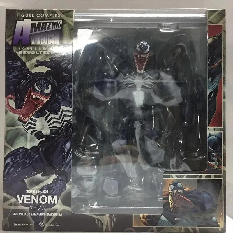 

Фигурка персонажа Marvel Веном из фильма «Удивительный Человек-паук», модель BJD, 18 см