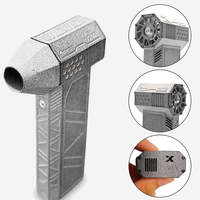 Powerful Blower with High Speed Duct Fan 110000 RPM 45m/s 30A Multi-purpose Mini Turbo Violent Fan Turbo with Battery