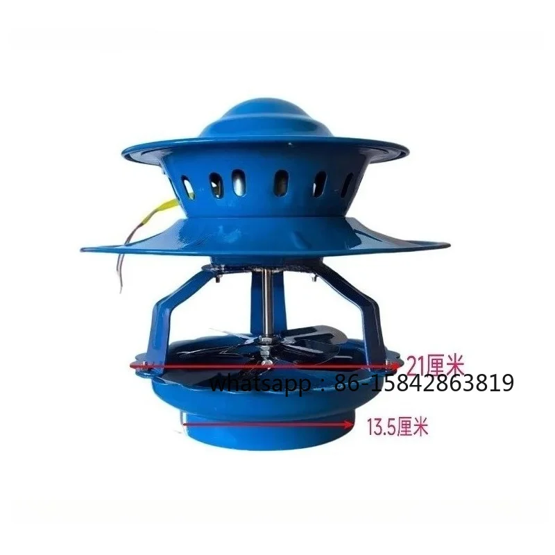 Fan Household Chimney Exhaust Fan  Multi-purpose 100W Cast Iron