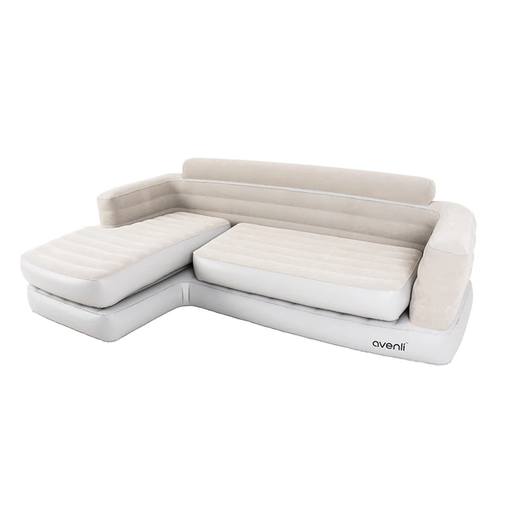 Giant Deluxe Flocked Modern Couch Inflatable Living Room Sofas