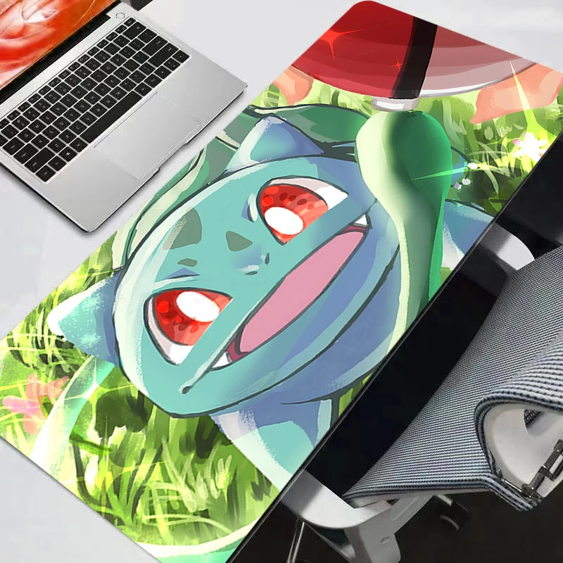 Pokemon Pikachu Gengar Mouse Pad Larger XXL 900x400 Speed Mini Pc Computer rug Keyboard Desk Mat Gaming Accessories Mousepad