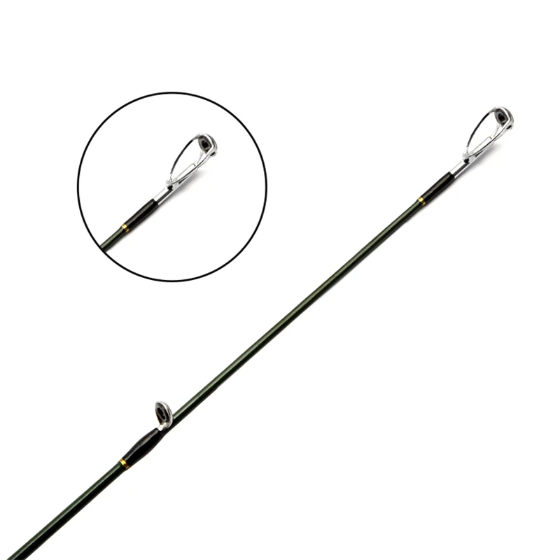 Spinning and Casting Tipo Fishing Rod Tip, peça sobresselente, M Power, Modelo MACAN-P, 1.8m, 2.1m, 2.4m, Seção Superior