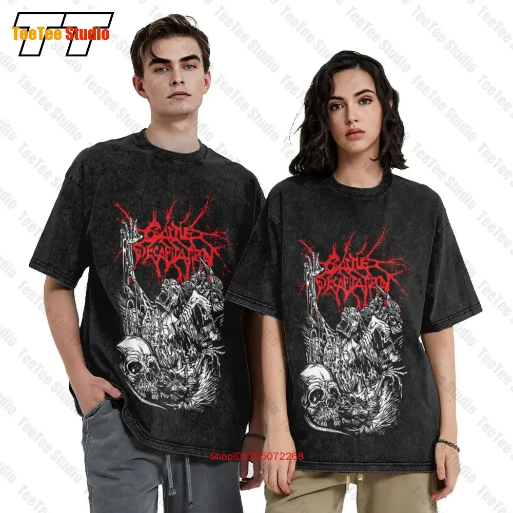 Cattle Decapitation Alone At The Landfill Men'S Vintage  T-Shirt HRQB