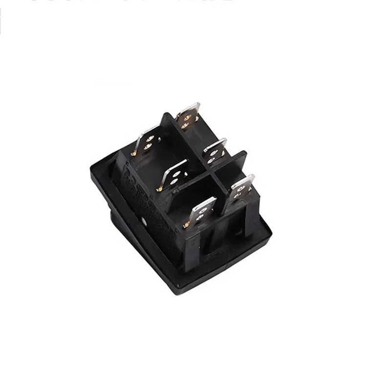 KCD4 Waterproof Sealed Rocker Switch 6Pins Heavy Duty DPDT Momentary 16A 250VAC 12V 220V with Lamp Rocker Switch Power Button
