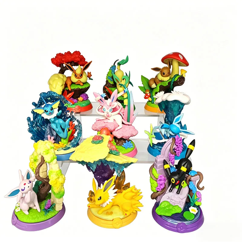 

Pokémon Relax Time Eevee Series 3rd Wave Blind Box, cute collectible anime figure toy, desktop decoration gift
