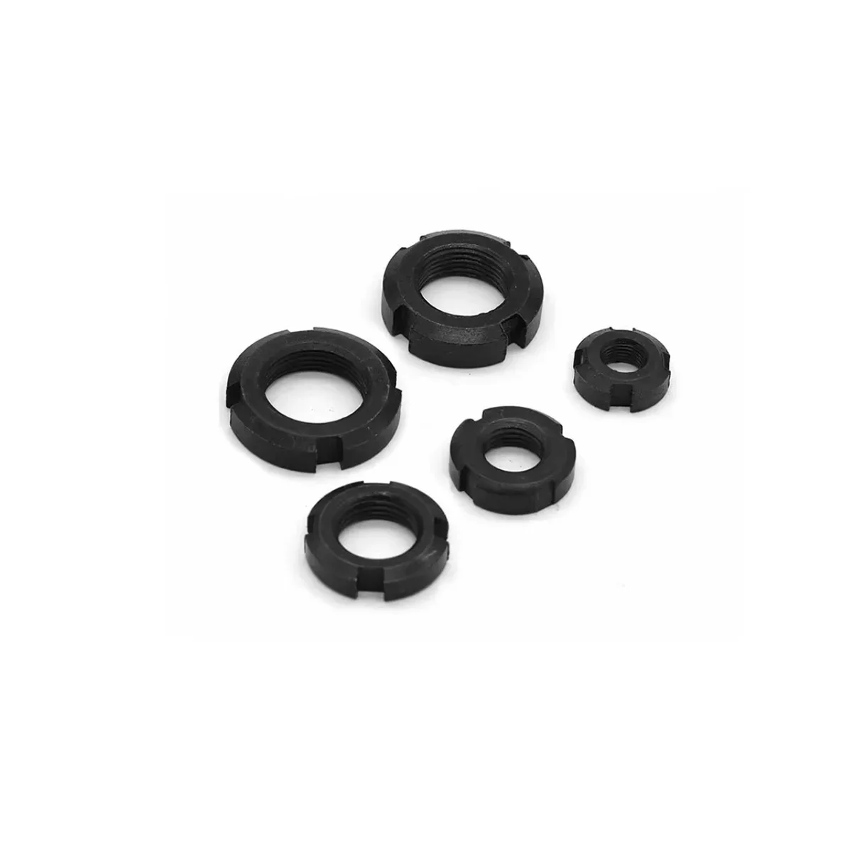 Round Locking Nut / Slotted Nut / Four Slot Round Screw Cap M6-M60