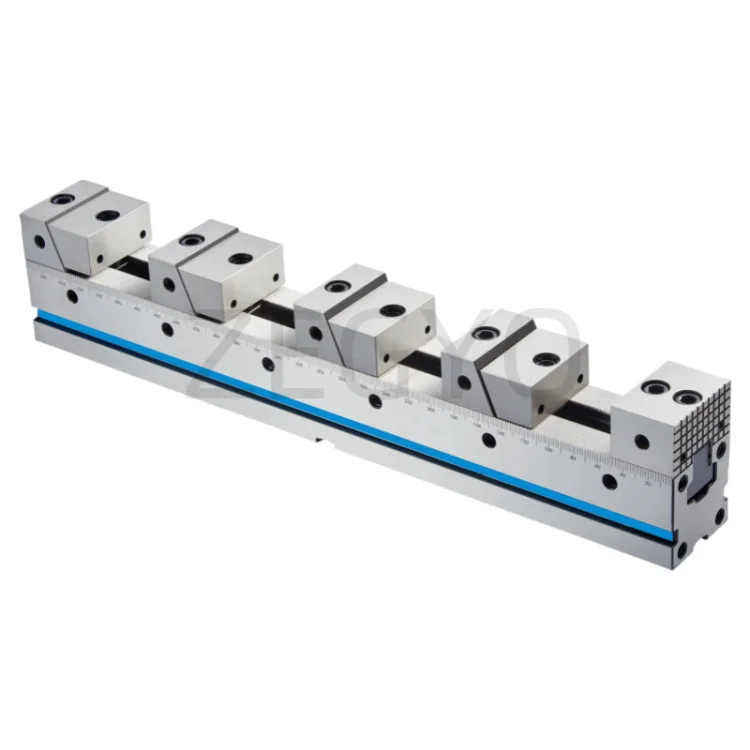 ZEGYO Precision Versatile Multi Flex-Clamping Angle Vise Rail System Universal CNC Manual