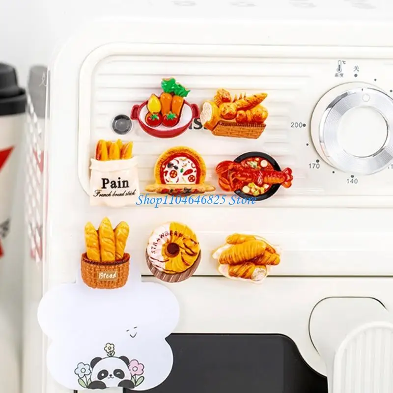 مغناطيس الثلاجة، مغناطيس خزانة لطيف، مغناطيس ديكور للثلاجة، خزانة السبورة البيضاء، هدية فنية برونزية للمطبخ